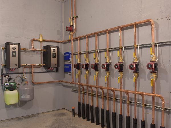 Système de plancher chauffant résidentiel électrique